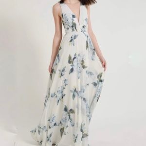 Jenny Yoo dress, Ryan, Ohana print, 8, worn once